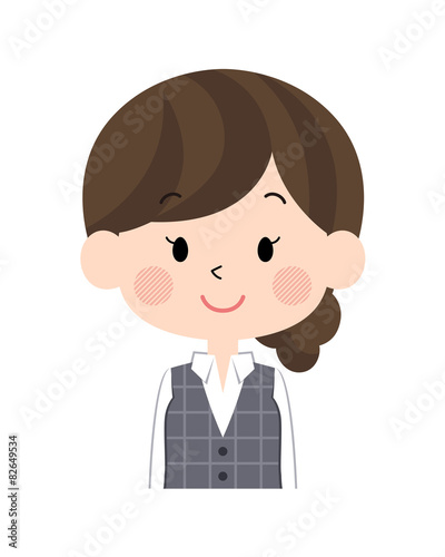 OL制服女性1