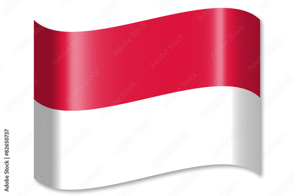 Waving flag concept Waving flag concept