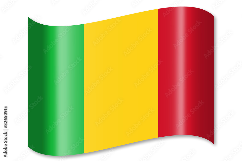 Fototapeta premium Waving flag concept