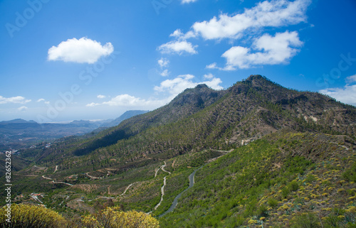 Gran Canaria, route Cruz Grande - Llanos de la Pez