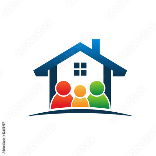 Family house logo