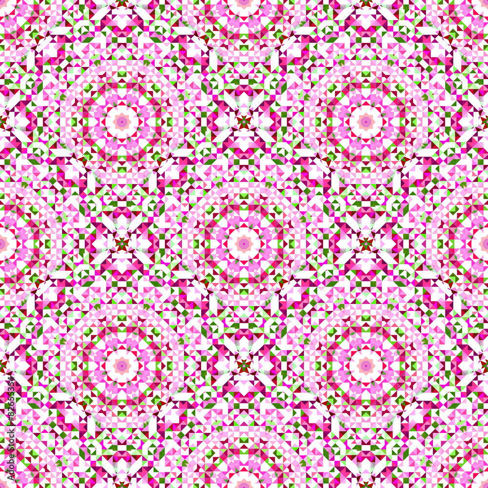 Ornamental Seamless Pattern. Abstract Geometrical Vector Ornamental Seamless Pattern. Abstract Geometrical Vector