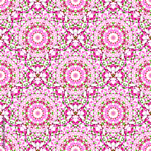 Ornamental Seamless Pattern. Abstract Geometrical Vector 