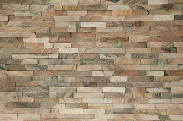 Fake stone wall brick background wallpaper