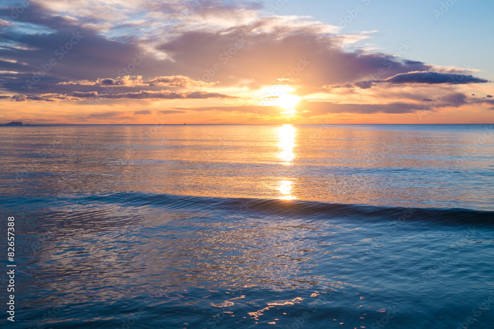Obraz premium Mediterranean sunrise