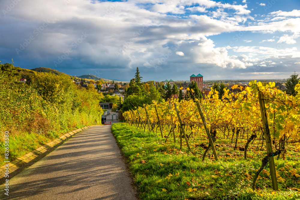 Obraz premium Hessische Bergstraße