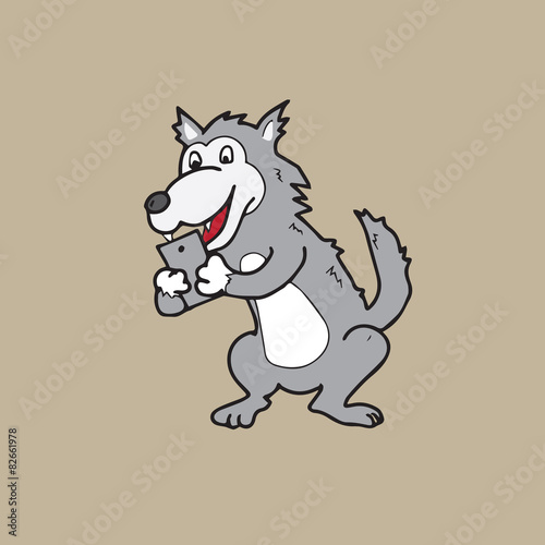 Wolf internet addicted