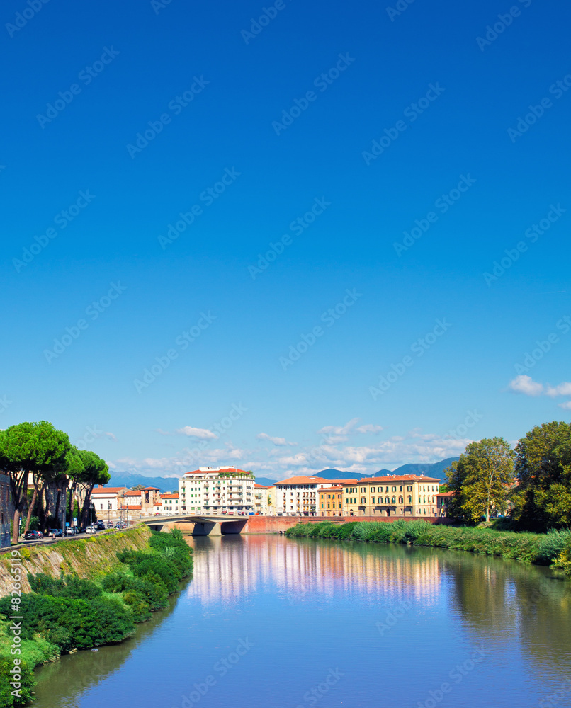 Fototapeta premium Pisa town, Italy