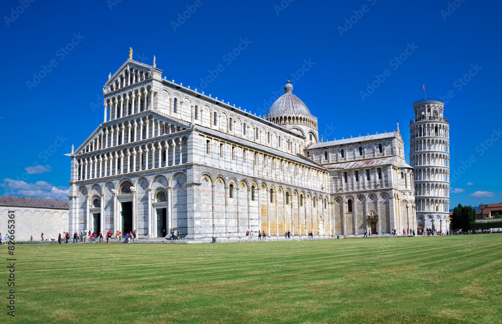 The Duomo and the Leaning Tower of Pisa