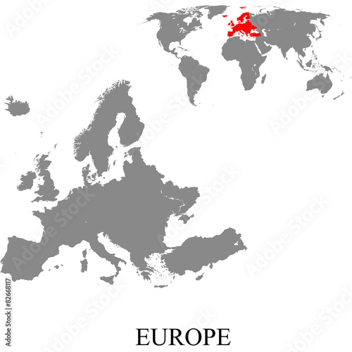 map of Europe