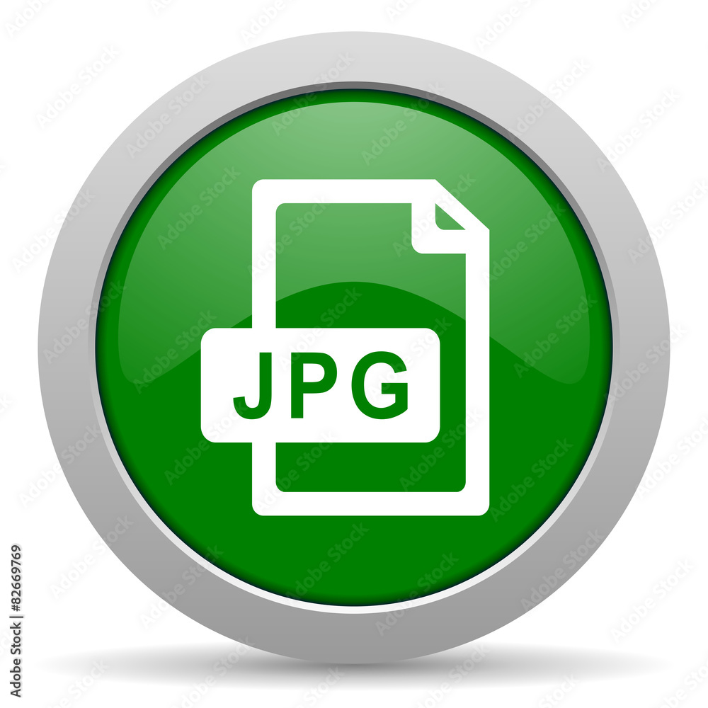 jpg file green glossy web icon jpg file green glossy web icon