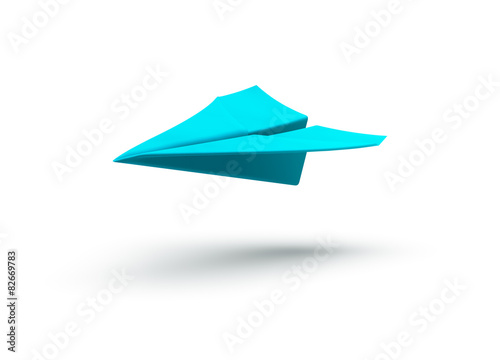Paper Plane isolated