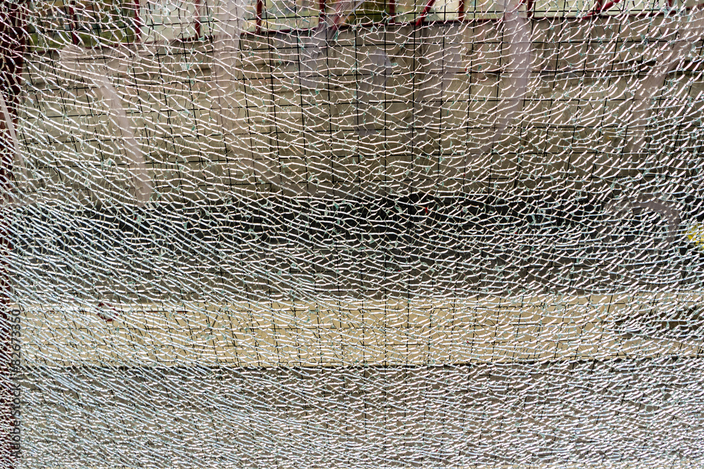 Fototapeta premium Glasbruch