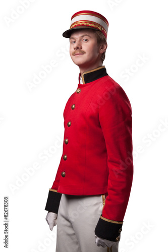 Portrait of a concierge (porter)