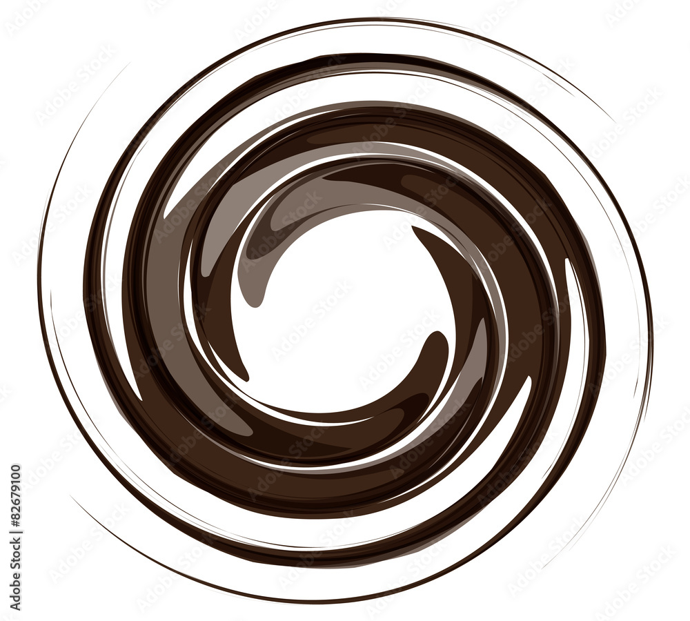 vortex background coffee Stock Vector | Adobe Stock