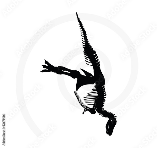 dinosaurs trex skeleton