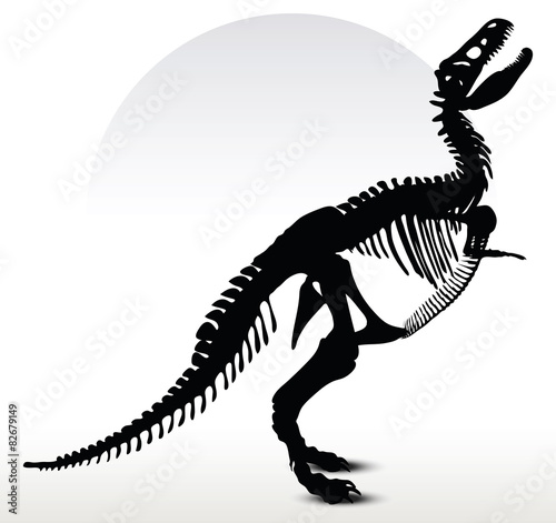 dinosaurs trex skeleton