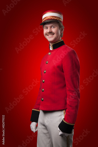 Portrait of a concierge (porter)