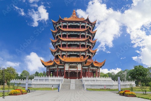 chinese fule buddhist pagoda
