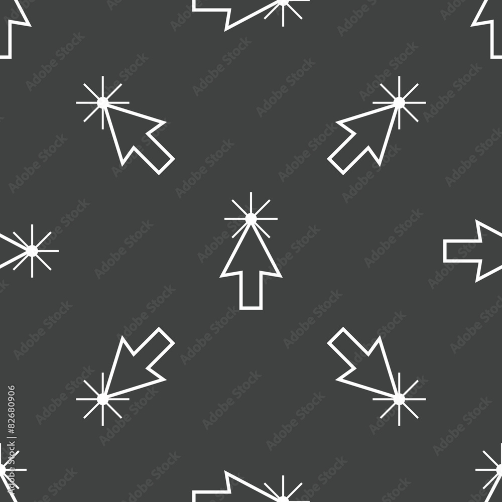 Clicking cursor pattern Clicking cursor pattern