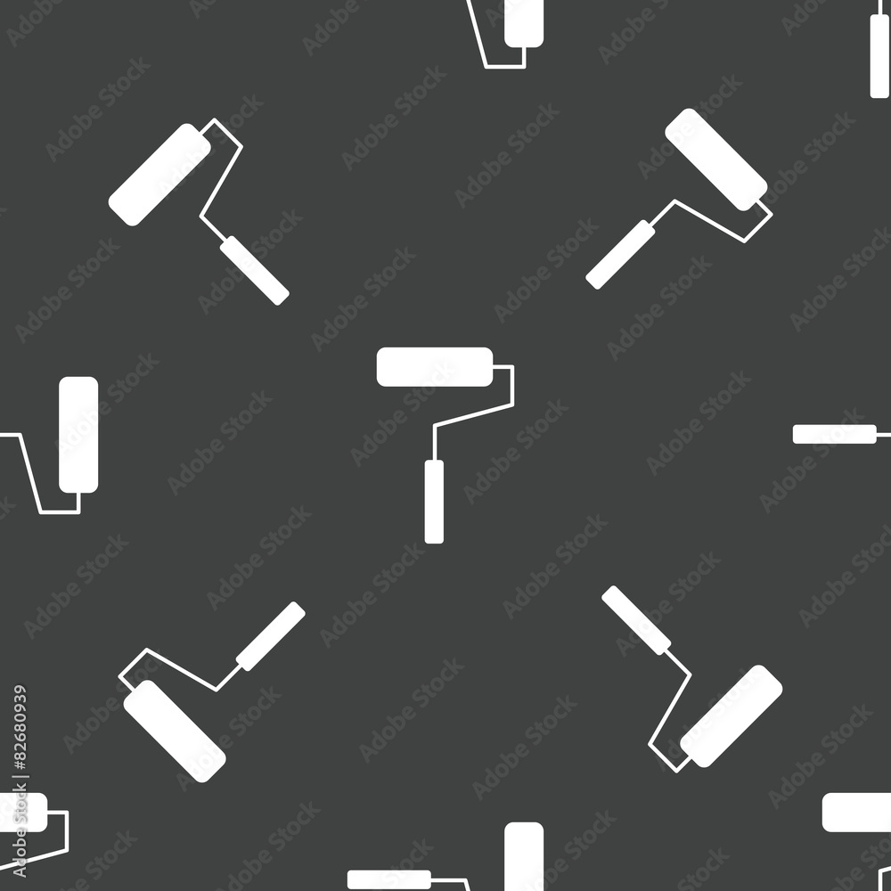 Paint roller pattern Paint roller pattern