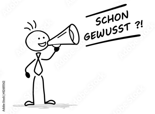 Strichmännchen - schon gewusst