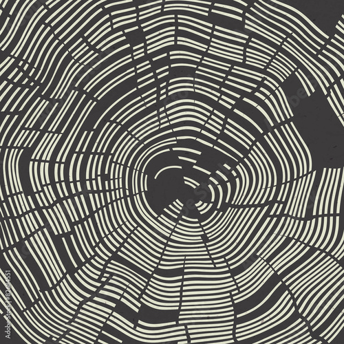 Tree Rings Background. Template for annual reports, brochures, e