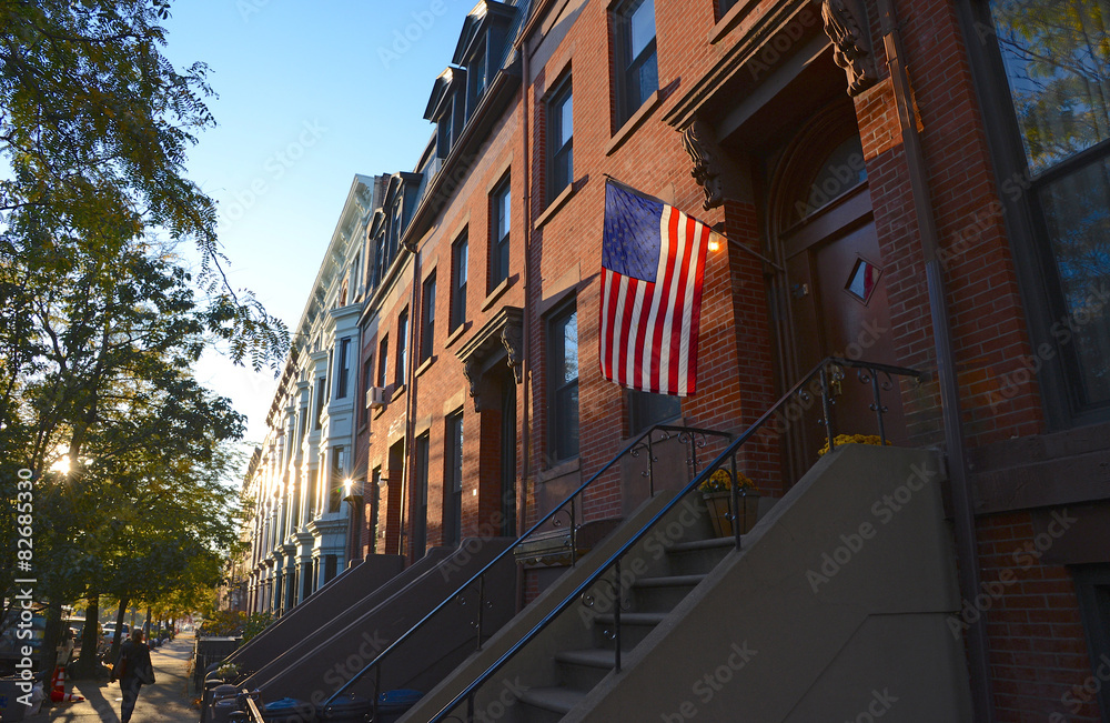 Fototapeta premium Maison à Brooklyn
