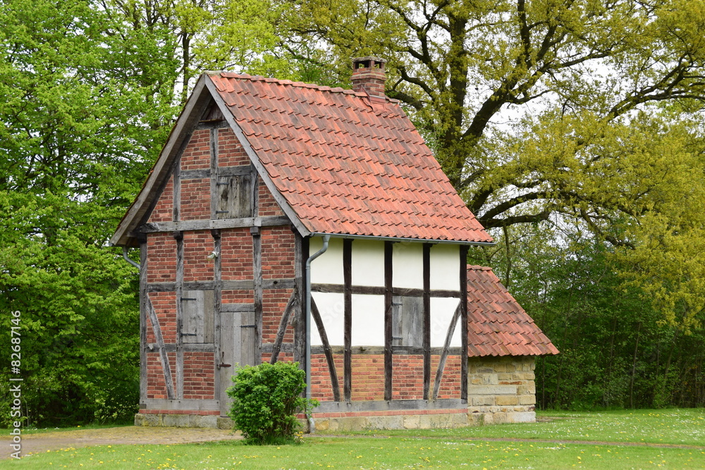 Fototapeta premium Historisches Backhaus
