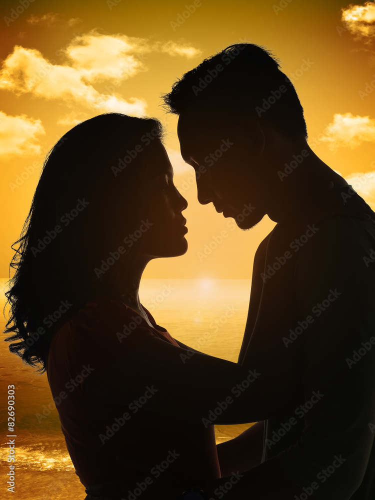 The Couple Silhouette