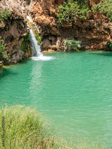 Small waterfall in Pego do Inferno