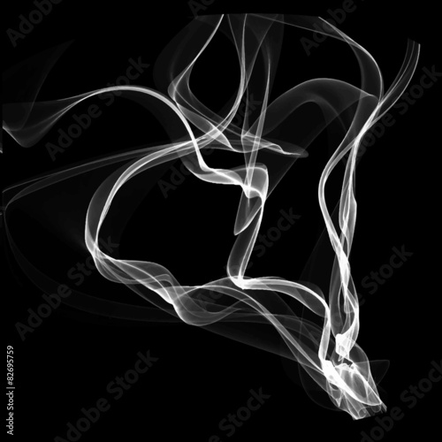 Vector abstract smoke background