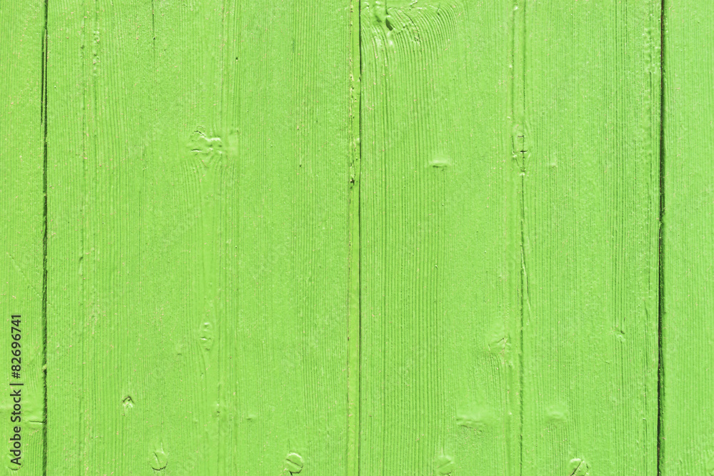 Holzlatten in frischem Grün StockFoto Adobe Stock