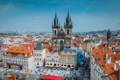 cityscape Prague