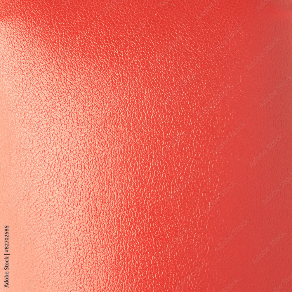 Fototapeta premium Red leather texture fragment