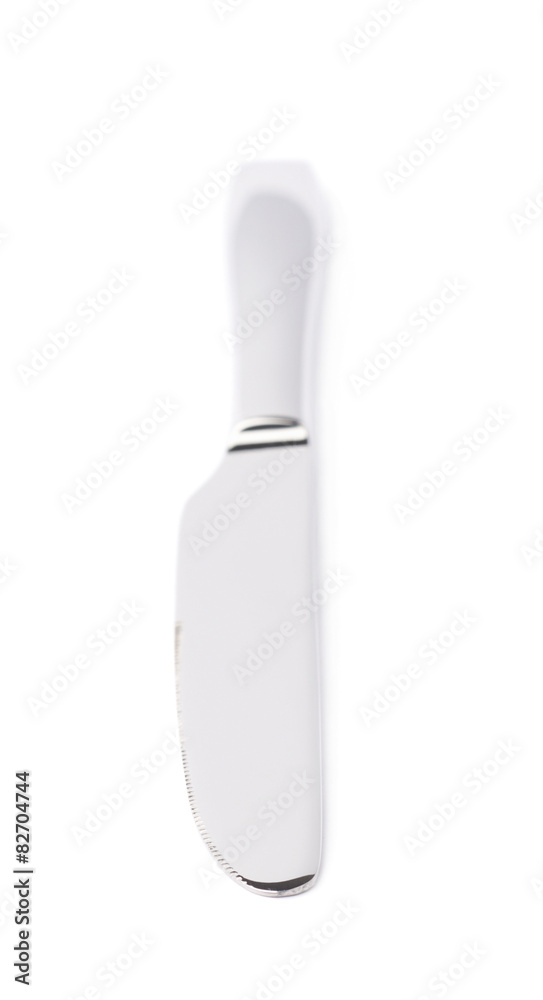 Stainless steel kitchen knife isolated Stainless steel kitchen knife isolated