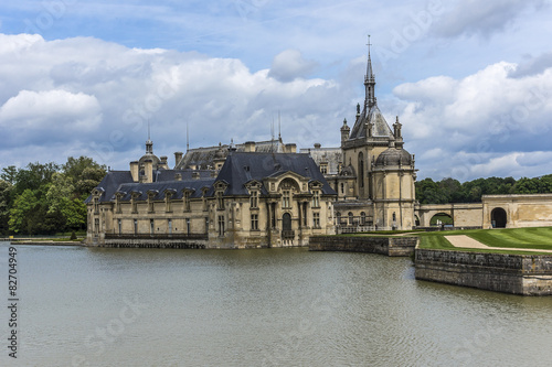 Chateau de Chantilly (1560). Chantilly, Oise, Picardie, France.