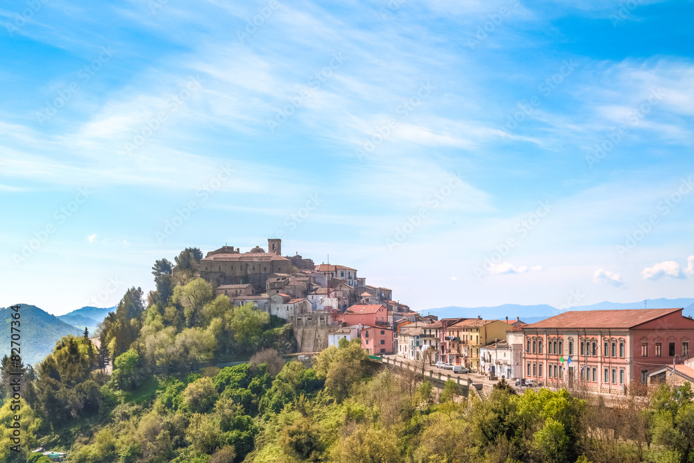 View of town near Matera,basilicata, Italy, UNESCO