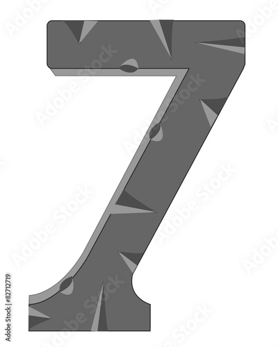 Numeral seven