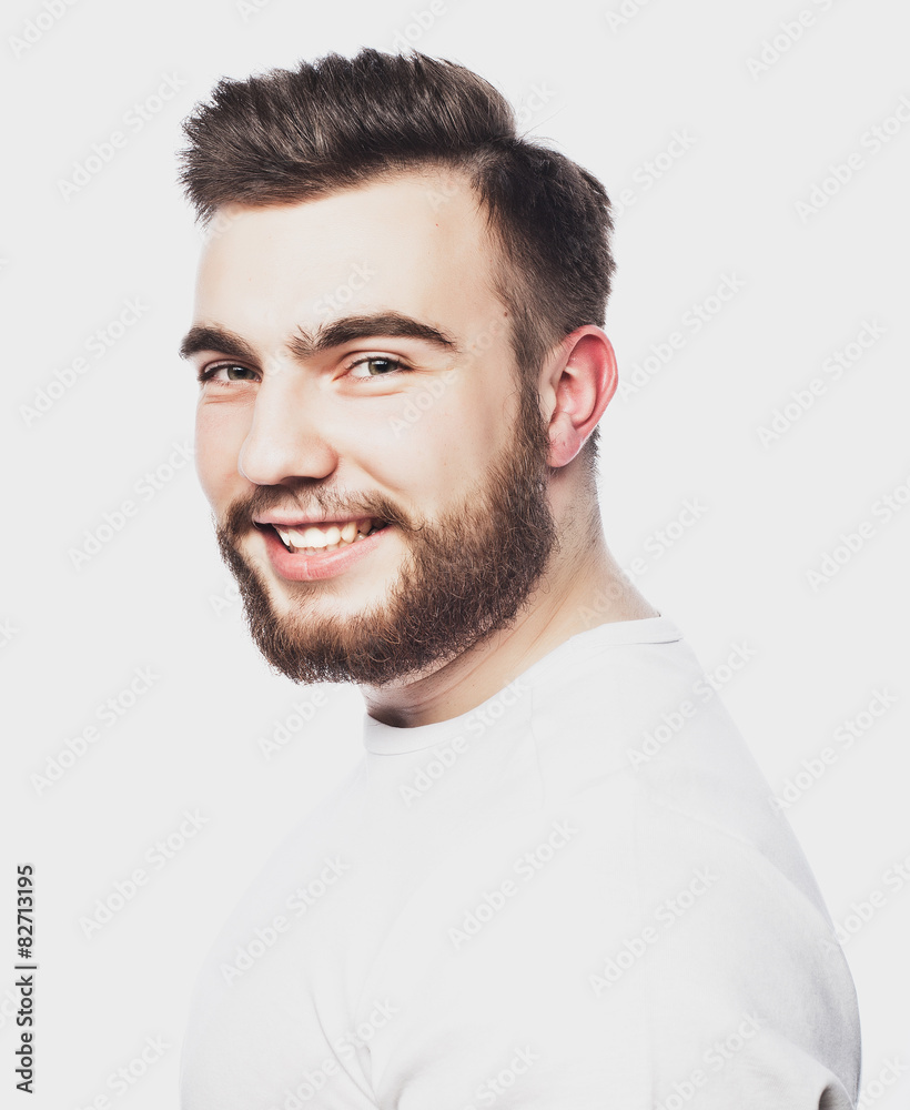 Obraz premium young bearded man