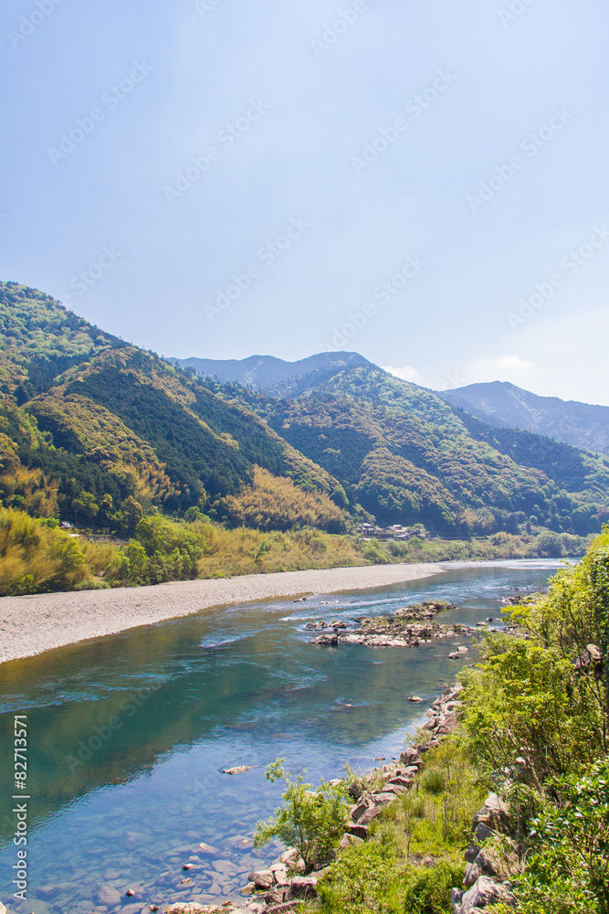 四万十川の風景 四万十川の風景