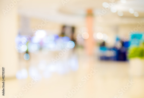 store blur background with bokeh