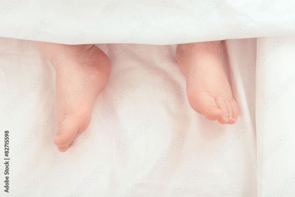 Feet of a little baby Feet of a little baby