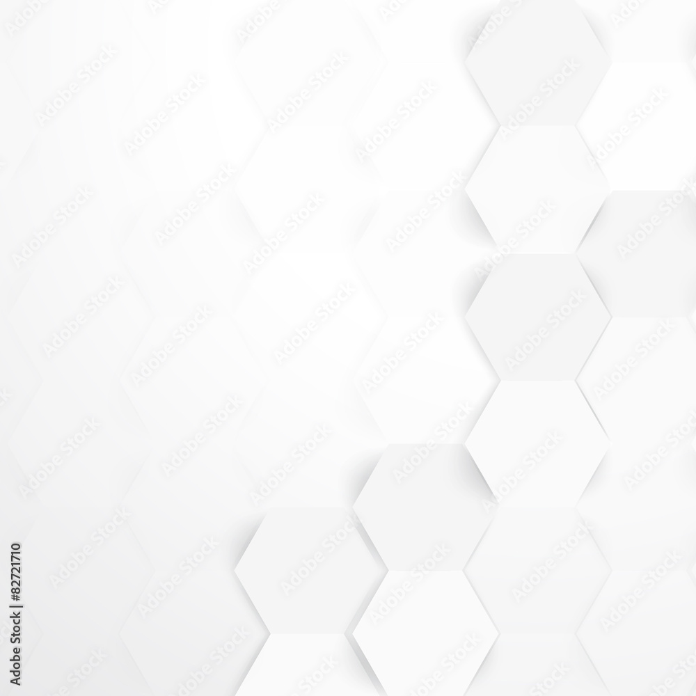 Naklejka premium Vector abstract color 3d hexagonal. 
