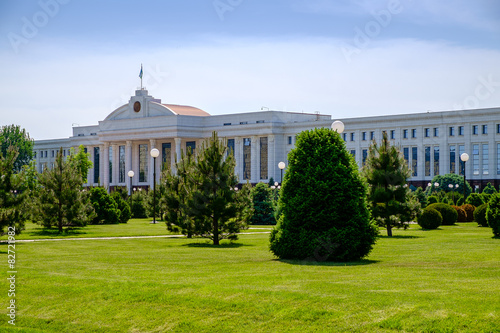 Building of senate in center of Tashkent, Uzbekistan