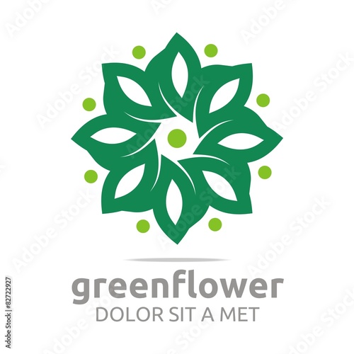 Green Flower #7