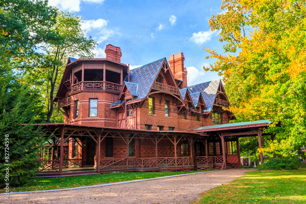 Obraz premium The Mark Twain House and Museum