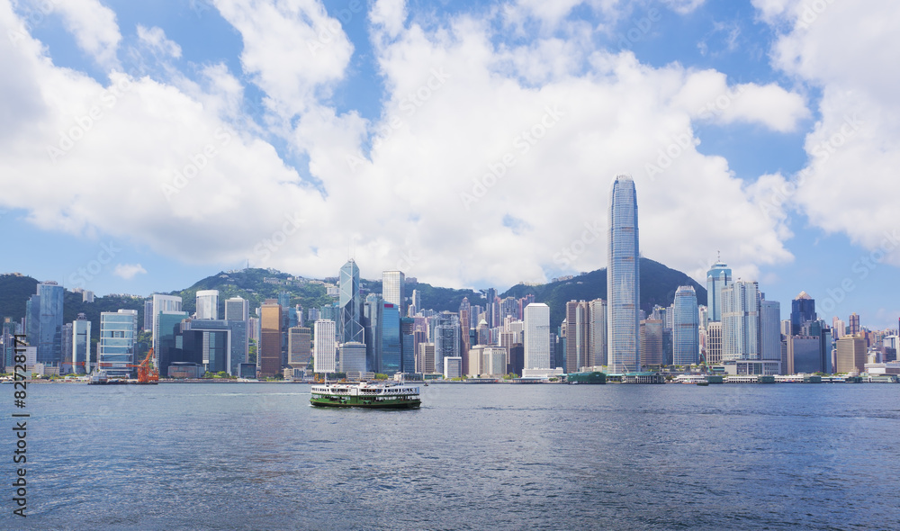 Fototapeta premium Hong Kong in daytime