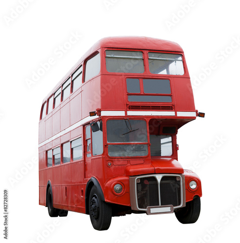 Roter Doppeldecker Bus
