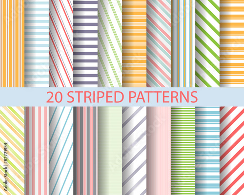 20 striped patterns